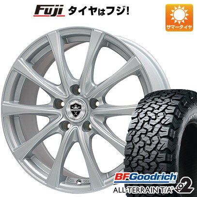 【新品国産5穴114.3車】 夏タイヤ ホイール4本セット 225/65R17 BFグッドリッチ オールテレーンT/A KO2 RBL ブランドル KF25 17インチ(送料無料)