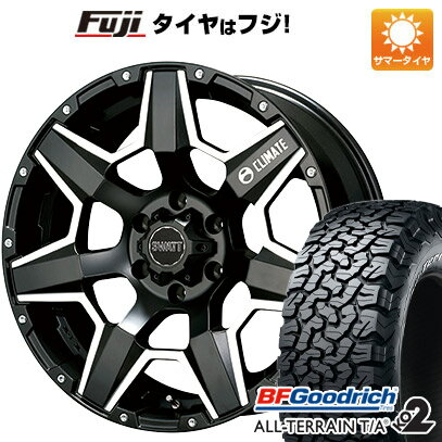 【送料無料】 285/55R20 20インチ CLIMATE クライメイト スワット 8.5J 8.50-20 BFG BFグッドリッチ オールテレーンT/A KO2 RBL サマータイヤ ホイール4本セット