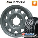 ジムニーシエラ 夏タイヤ ホイール4本セット 215/75R15 BFグッドリッチ オールテレーンT/A KO2 RBL レアマイスター LMG OFF-STYLE(グレー) 15インチ(送料無料)