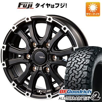 【新品国産6穴139.7車】 夏タイヤ ホイール4本セット 285/70R17 BFグッドリッチ オールテレーンT/A KO2..