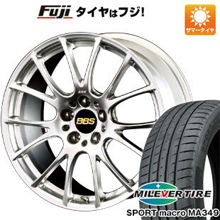  夏タイヤ ホイール4本セット 235/55R18 ミレバー スポーツマクロ MA349（限定） BBS JAPAN RE-V 18インチ(送料無料)