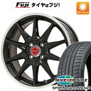  夏タイヤ ホイール4本セット 195/50R16 ミレバー スポーツマクロ MA349（限定） レアマイスター LMスポーツRS10(グロスブラックリムポリッシュ) 16インチ(送料無料)