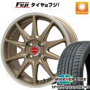  夏タイヤ ホイール4本セット 195/50R16 ミレバー スポーツマクロ MA349（限定） レアマイスター LMスポーツRS10(マットブロンズリムポリッシュ) 16インチ(送料無料)