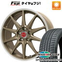  夏タイヤ ホイール4本セット 225/45R18 ミレバー スポーツマクロ MA349（限定） レアマイスター LMスポーツRS10(マットブロンズリムポリッシュ) 18インチ(送料無料)