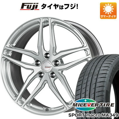 【新品国産5穴114.3車】 夏タイヤ ホイール4本セット 235/35R19 ミレバー スポーツマクロ MA349（限定） ワーク グノーシスFMB 02 19インチ(送料無料)