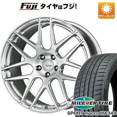 【新品国産5穴100車】 夏タイヤ ホイール4本セット 225/35R19 ミレバー スポーツマクロ MA349（限定） ワーク グノーシスFMB 03 19インチ(送料無料)