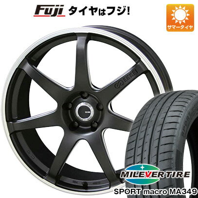 ライズ/ロッキー（ガソリン） 夏タイヤ ホイール4本セット 205/55R17 ミレバー スポーツマクロ MA349（限定） エンケイ チューニング SC38 17インチ(送料無料)