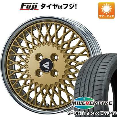  夏タイヤ ホイール4本セット 195/50R16 ミレバー スポーツマクロ MA349（限定） エンケイ ネオクラシック メッシュ4 ネオ 16インチ(送料無料)