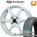 【新品 軽自動車】N-BOX タント スペーシア 夏タイヤ ホイール4本セット 165/55R15 ミレバー ハーモニック プラス MP070(限定) レアマイスター CS-V6(ホワイト) 15インチ(送料無料) サマータイヤ(2)