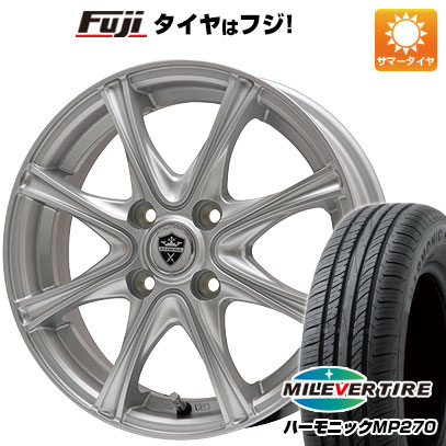 【新品 軽自動車】N-BOX タント スペーシア 夏タイヤ ホイール4本セット 155/65R14 ミレバー ハーモニック MP270(限定) エルベ エステローザ MZV 14インチ(送料無料)