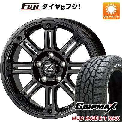 【新品国産5穴114.3車】 夏タイヤ ホイール4本セット 215/65R16 グリップマックス マッドレイジR/T MAX RWL(限定) コスミック クロスブラッド XB-01 16インチ(送料無料) サマータイヤ