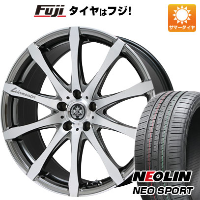 【新品国産5穴100車】 夏タイヤ ホイール4本セット 225/35R20 ネオリン ネオスポーツ(限定) レアマイスター ノニーノ SBCポリッシュ【限定】 20インチ(送料無料)