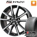 【新品国産5穴114.3車】 夏タイヤ ホイール4本セット 225/45R18 ネオリン ネオスポーツ(限定) ブランドル N52BP 18インチ(送料無料) その1