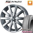 【新品国産4穴100車】 夏タイヤ ホイール4本セット 175/55R15 ブリヂストン ニューノ ウェッズ ジョーカー スピリッツ 15インチ(送料無料)