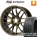 【パンク保証付き】【新品国産5穴114.3車】 夏タイヤ ホイール4本セット 215/45R18 ニットー NT555 G2 WORK ワーク エモーション M8R 18インチ(送料無料) サマータイヤ