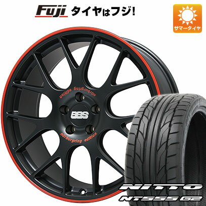 【パンク保証付き】【新品国産5穴114.3車】 夏タイヤ ホイール4本セット 245/35R19 ニットー NT555 G2 BBS GERMANY CH-R ニュルブルクリンク エディション 19インチ(送料無料) サマータイヤ