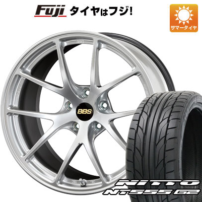 【パンク保証付き】【新品国産5穴114.3車】 夏タイヤ ホイール4本セット 215/40R18 ニットー NT555 G2 BBS JAPAN RI-A 18インチ(送料無料) サマータイヤ