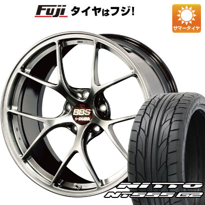 【パンク保証付き】【新品国産5穴114.3車】 夏タイヤ ホイール4本セット 255/35R20 ニットー NT555 G2 BBS JAPAN RI-D 20インチ(送料無料)