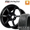 【パンク保証付き】【新品国産5穴100車】 夏タイヤ ホイール4本セット 225/40R18 ニットー NT555 G2 ヨコハマ アドバンレーシング RG4 18インチ(送料無料) サマータイヤ