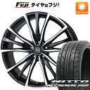 【パンク保証付き】【新品国産5穴114.3車】 夏タイヤ ホイール4本セット 225/35R19 ニットー NT555 G2 ホットスタッフ クロノス CH-110 19インチ(送料無料)