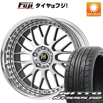 【パンク保証付】【新品国産5穴114.3車】 夏タイヤ ホイール4本セット 215/40R18 ニットー NT555 G2 ワーク VS VS-XX 18インチ(送料無料)