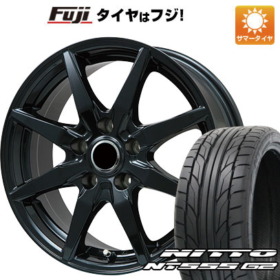  夏タイヤ ホイール4本セット 215/35R18 ニットー NT555 G2 ブランドル CJ28B 18インチ(送料無料)