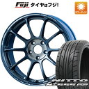 【パンク保証付き】【新品国産5穴114.3車】 夏タイヤ ホイール4本セット 225/45R18 ニットー NT555 G2 レイズ ボルクレーシング ZE40 TIME ATTACK III 18インチ(送料無料)