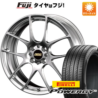 【新品国産5穴114.3車】 夏タイヤ ホイール4本セット 215/45R17 ピレリ パワジー BBS JAPAN RF 17インチ(送料無料)