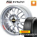 【新品国産4穴100車】 夏タイヤ ホイール4本セット 195/55R15 ピレリ パワジー BBS JAPAN RG-F 15インチ(送料無料)