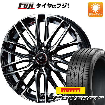 【新品国産車用5穴114.3】 夏タイヤ ホイール4本セット 205/65R15 ピレリ パワジー WEDS ウェッズ レオニス SK 15インチ(送料無料)
