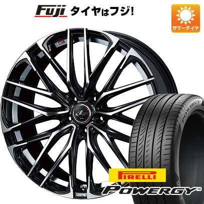 【新品国産5穴114.3車】 夏タイヤ ホイール4本セット 215/65R16 ピレリ パワジー WEDS ウェッズ レオニス SK 16インチ(送料無料) サマータイヤ
