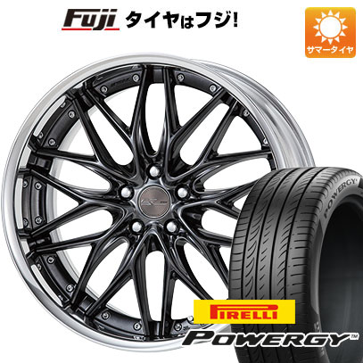 【新品国産5穴114.3車】 夏タイヤ ホイール4本セット 245/35R20 ピレリ パワジー ワーク シュヴァート クヴェル 20インチ(送料無料)