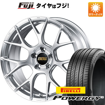 【新品国産5穴114.3車】 夏タイヤ ホイール4本セット 225/45R18 ピレリ パワジー BBS JAPAN RE-V7 18インチ(送料無料) サマータイヤ