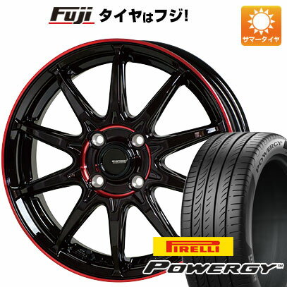 【新品国産車用4穴100】 夏タイヤ ホイール4本セット 195/55R16 ピレリ パワジー ホットスタッフ ジースピード P-05R 16インチ(送料無料)