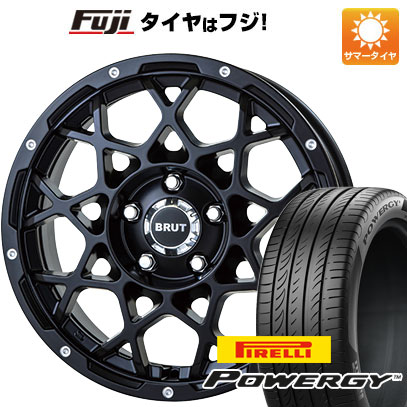  夏タイヤ ホイール4本セット 235/50R18 ピレリ パワジー トライスター BRUT BR-55 18インチ(送料無料)