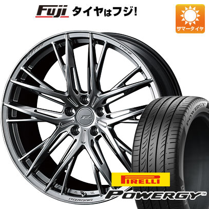 【新品国産5穴114.3車】 夏タイヤ ホイール4本セット 235/55R19 ピレリ パワジー WEDS ウェッズ F-ZERO FZ-5 19インチ(送料無料) サマータイヤ