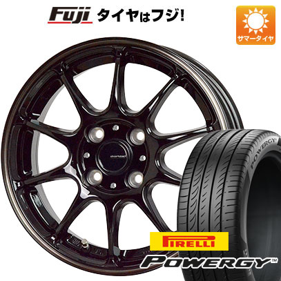 【新品国産車用4穴100】 夏タイヤ ホイール4本セット 175/65R15 ピレリ パワジー ホットスタッフ ジースピード P-07 15インチ(送料無料)