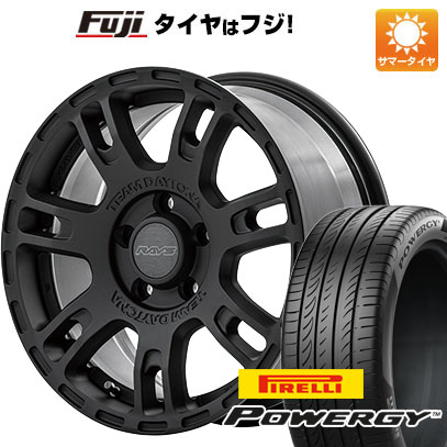 【新品国産5穴100車】 夏タイヤ ホイール4本セット 205/55R16 ピレリ パワジー レイズ デイトナ D207 16インチ(送料無料)