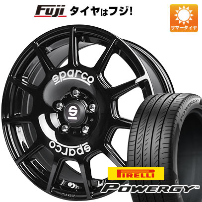 【新品国産5穴114.3車】 夏タイヤ ホイール4本セット 215/65R16 ピレリ パワジー OZ SPARCO テラ 16インチ(送料無料) サマータイヤ