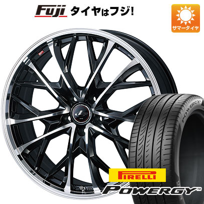 【新品国産5穴114.3車】 夏タイヤ ホイール4本セット 205/55R16 ピレリ パワジー WEDS ウェッズ レオニス MV 16インチ(送料無料) サマータイヤ