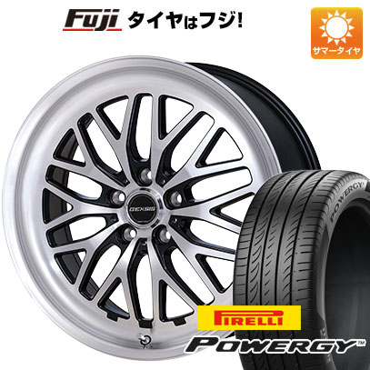 【新品国産車用5穴114.3】 夏タイヤ ホイール4本セット 245/40R19 ピレリ パワジー モンツァ ジェクシス GM210 19インチ(送料無料)