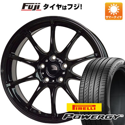 【新品国産5穴100車】 夏タイヤ ホイール4本セット 215/45R17 ピレリ パワジー ホットスタッフ ジースピード G-07 17インチ(送料無料)