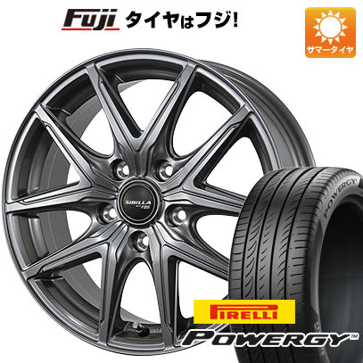 【新品国産5穴100車】 夏タイヤ ホイール4本セット 205/55R16 ピレリ パワジー トピー シビラ NEXT F05 16インチ(送料無料)