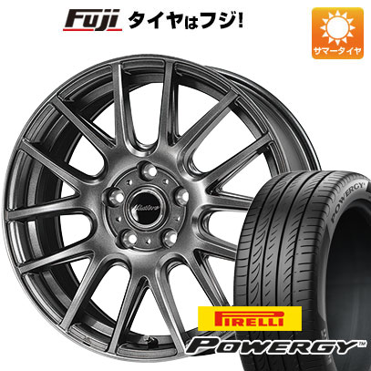 【新品国産5穴100車】 夏タイヤ ホイール4本セット 225/60R17 ピレリ パワジー ダンロップ ミスティーレ RC27【限定】 17インチ(送料無料)