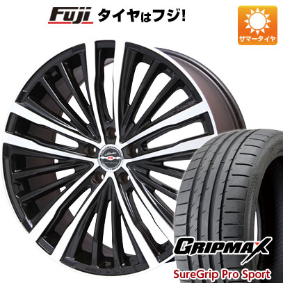 【新品国産5穴114.3車】 夏タイヤ ホイール4本セット 225/40R19 グリップマックス シュアグリップ PRO SPORTS BSW（限定） 共豊 シャレン XR-75 モノブロック 19インチ(送料無料) サマータイヤ