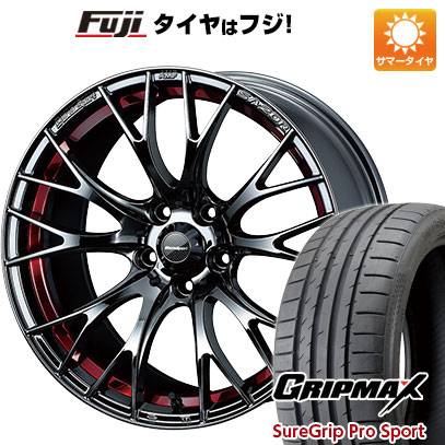 【新品国産5穴114.3車】 夏タイヤ ホイール4本セット 215/50R18 グリップマックス シュアグリップ PRO SPORTS BSW（限定） ウェッズ ウェッズスポーツ SA-20R 18インチ(送料無料)