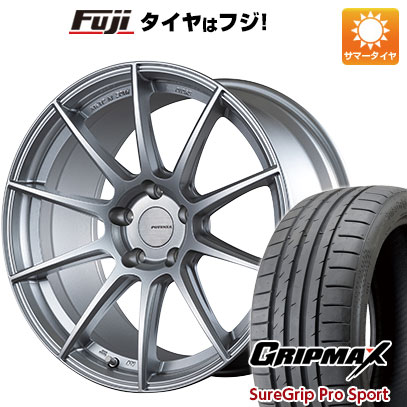 【新品国産5穴114.3車】 夏タイヤ ホイール4本セット 215/45R18 グリップマックス シュアグリップ PRO SPORTS BSW（限定） ブリヂストン ポテンザ SW010 18インチ(送料無料) サマータイヤ