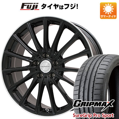 【新品国産5穴100車】 夏タイヤ ホイール4本セット 225/35R19 グリップマックス シュアグリップ PRO SPORTS BSW（限定） レアマイスター LM-S FS15 19インチ(送料無料) サマータイヤ