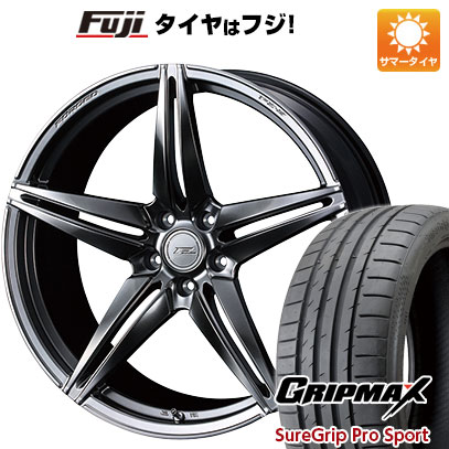 【新品国産車用5穴114.3】 夏タイヤ ホイール4本セット 215/45R18 グリップマックス シュアグリップ PRO SPORT BSW（限定） WEDS ウェッズ F-ZERO FZ-3 18インチ(送料無料)