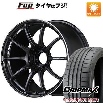 【新品国産車用5穴114.3】 夏タイヤ ホイール4本セット 225/40R18 グリップマックス シュアグリップ PRO SPORT BSW（限定） ヨコハマ アドバンレーシング RSIII 18インチ(送料無料)